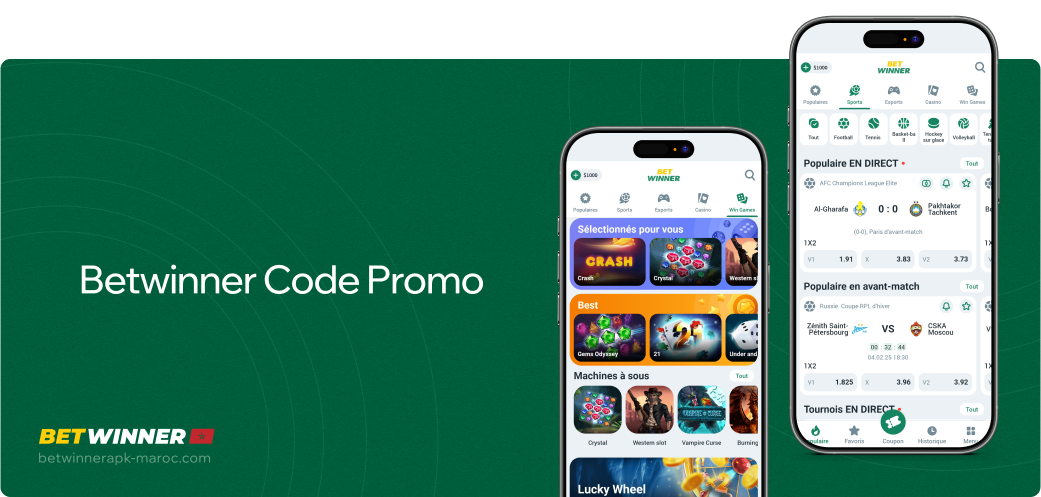 Betwinner Apk Maroc Code Promo